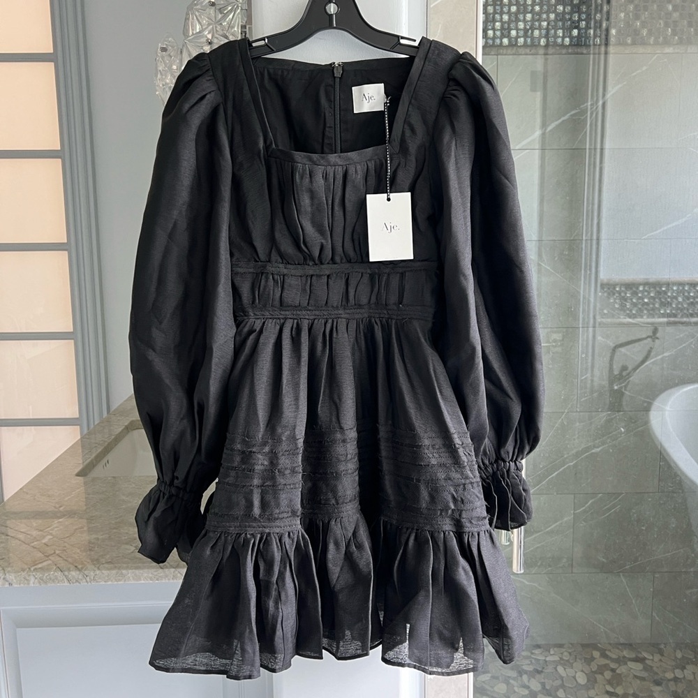 Aje Impression Dress Black - Picture 5 of 13